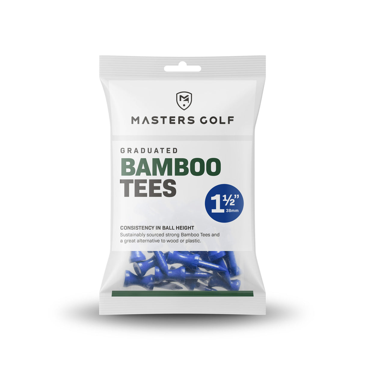 Masters Bamboo Graduated Golf Tees