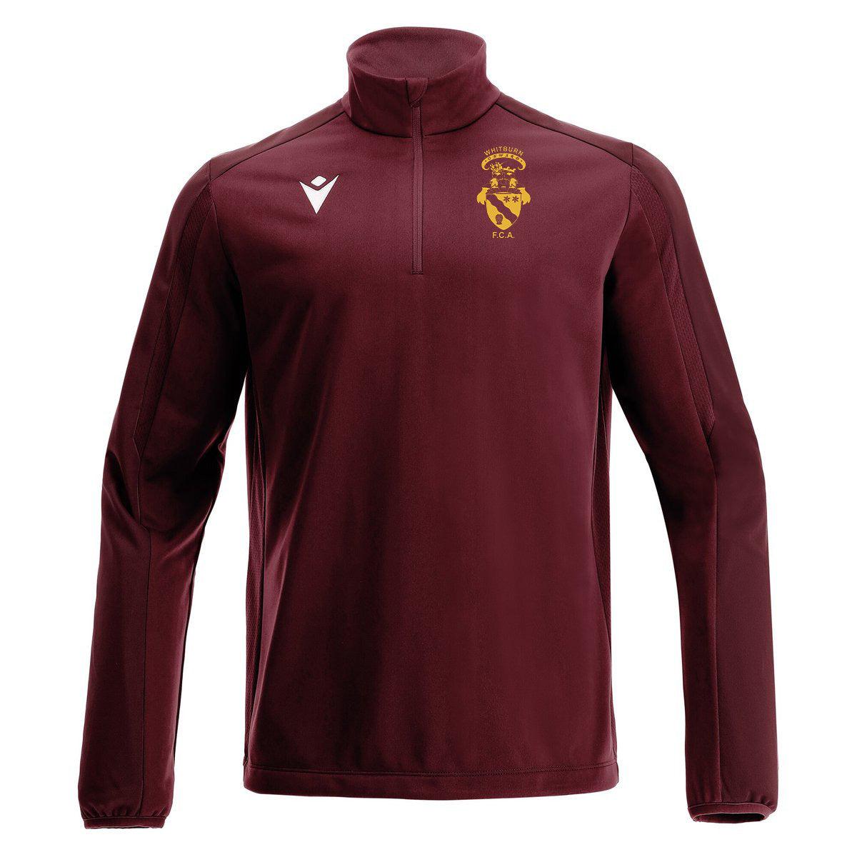 Whitburn FC SNR Macron Arno 1/4 Zip Top