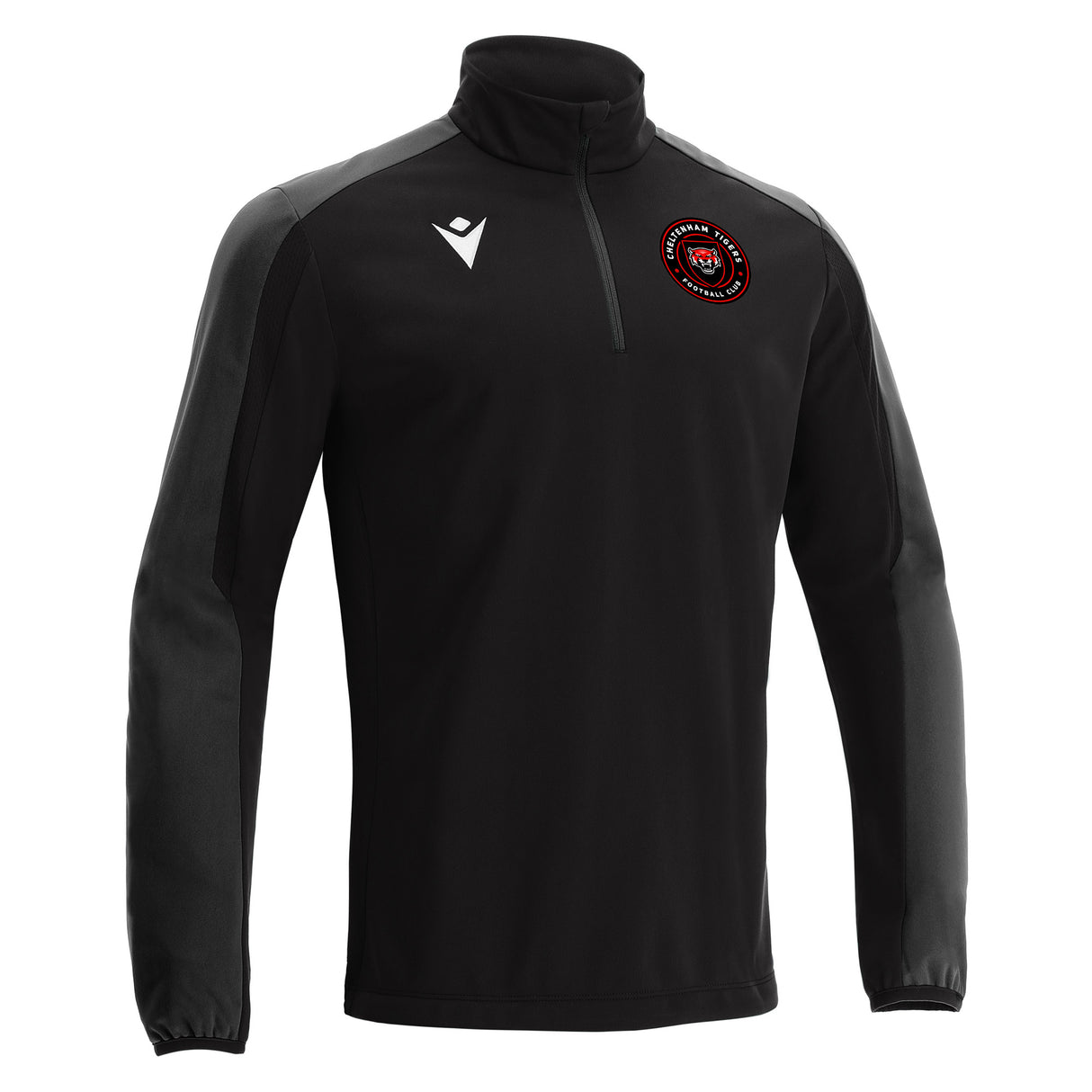 Cheltenham Tigers FC Arno 1/4 Zip - Black