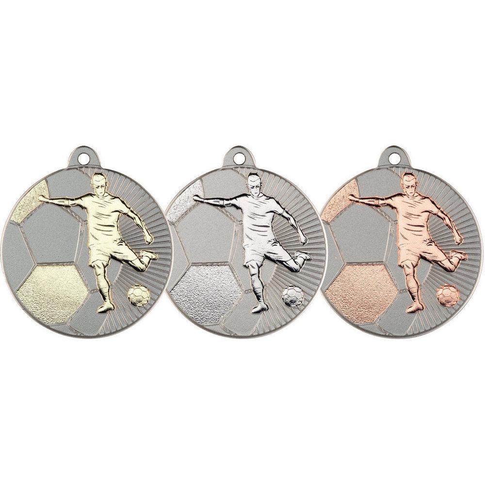 Football 2 Colour Medal