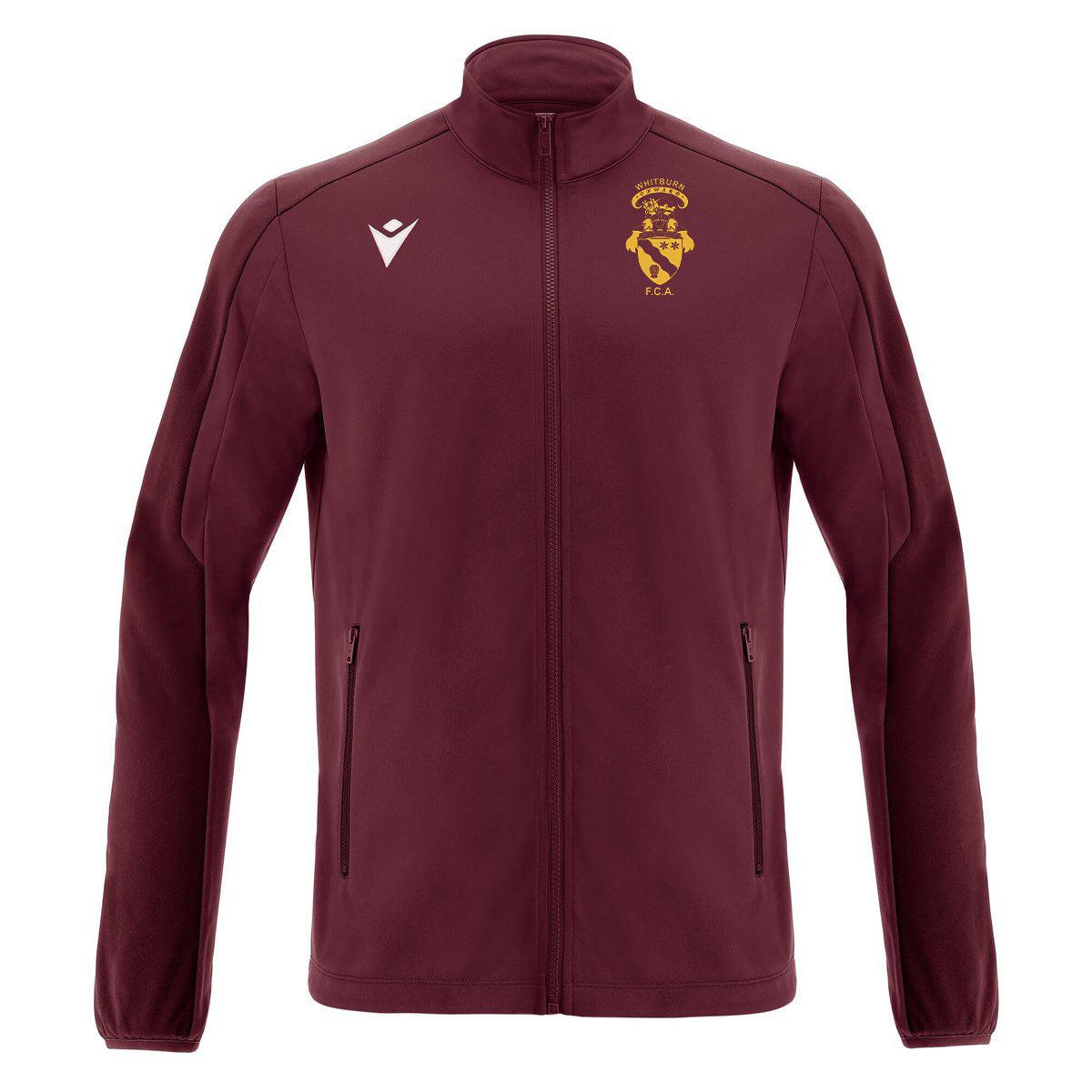 Whitburn FC SNR Macron Seth Full Zip Top