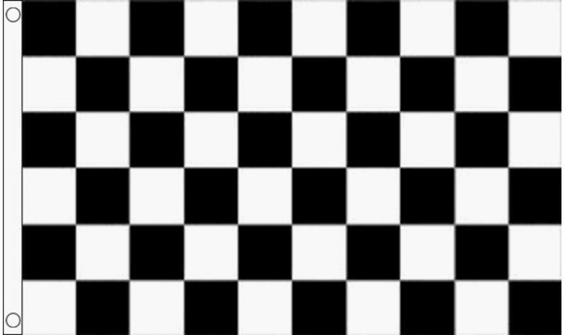 Black/White Chequered Flag