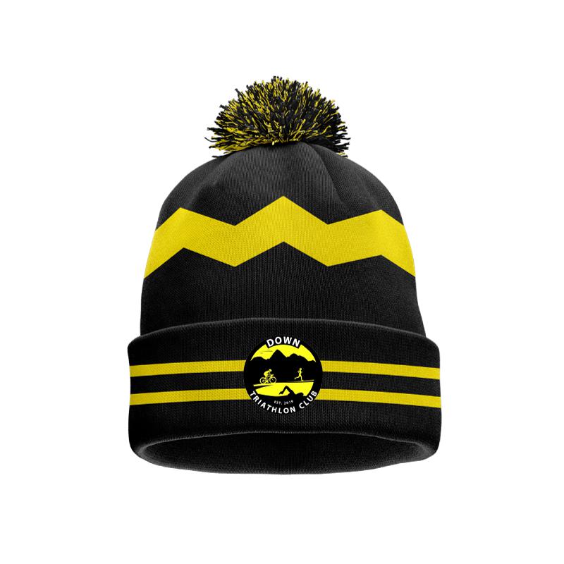 Down Triathlon Club Bobble Hat