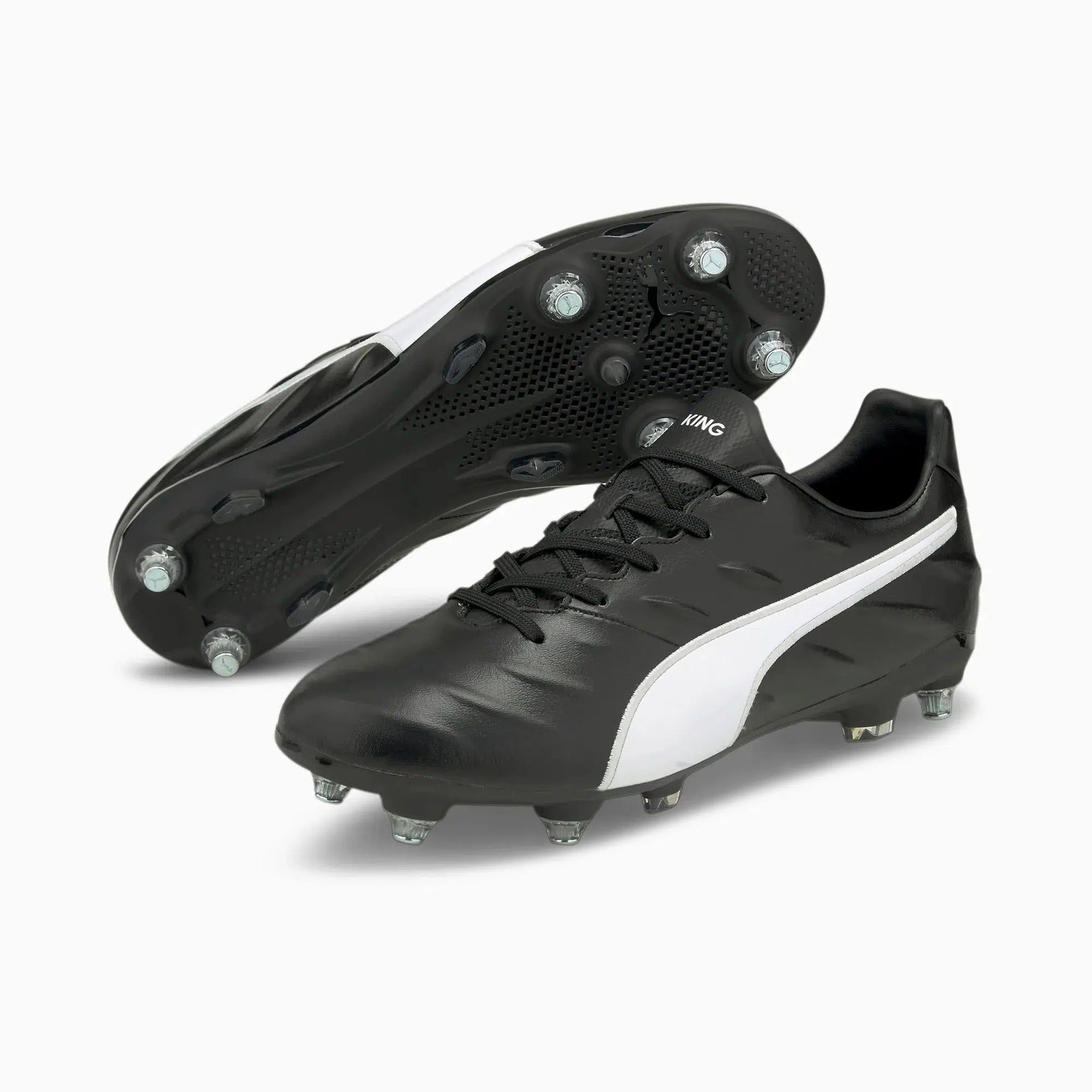 Original puma king football boots on sale