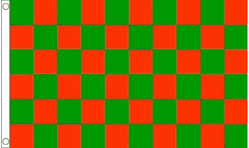 Red/Green Chequered Flag