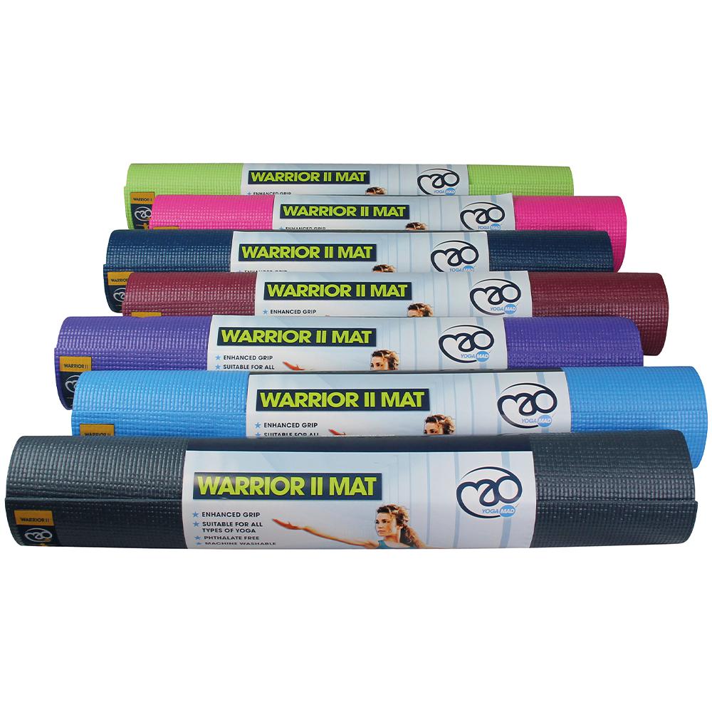 Yoga-Mad Warrior II Mat 4mm - KitRoom