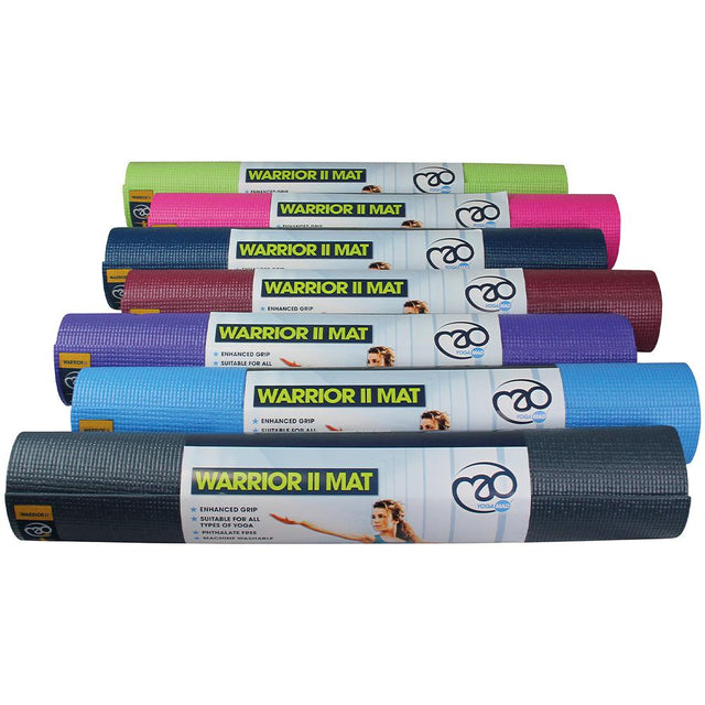 Yoga-Mad Warrior II Mat 4mm - KitRoom